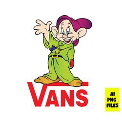 dopey vans png, vans logo png, dopey png, disney vans png, disney png, vans brand logo png, ai digital file