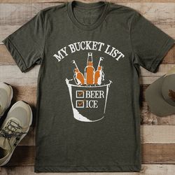 my bucket list tee