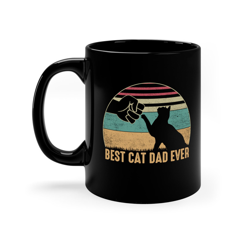 Best Cat Dad Ever Mug, Cat Daddy Mug, Father's Day Cat Dad Gift Mug, Funny Cat Dad Mug, Cat Owner Men Gift Mug - 1.jpg
