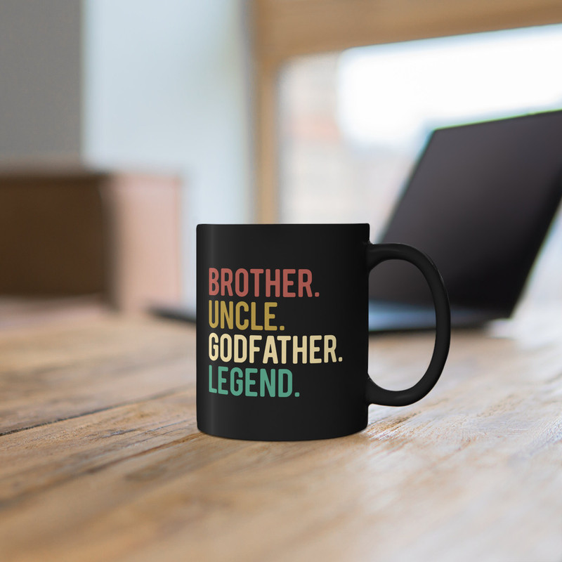 Brother Uncle Godfather Legend Mug, God Father Mug, Father's Day Godfather Gift Mug, Godfather Gift for Uncle Brother Mug, Godfather Present - 2.jpg