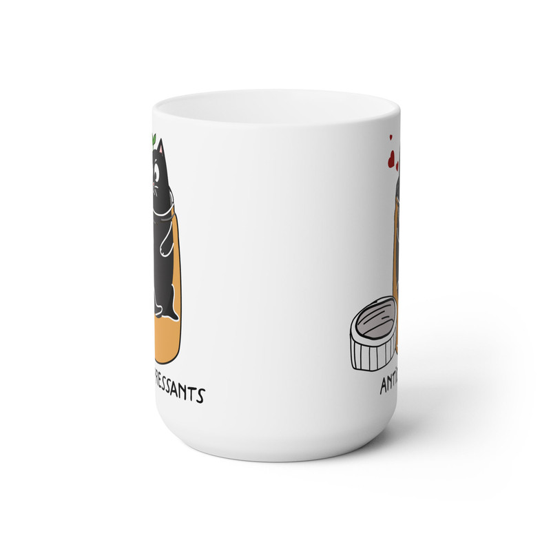 Cat Antidepressants Mug, Cat Lover Mug, Cat Owner Gift Mug, Cat Lover Gift Mug, Cat Antidepressants Coffee and Tea Mug - 3.jpg