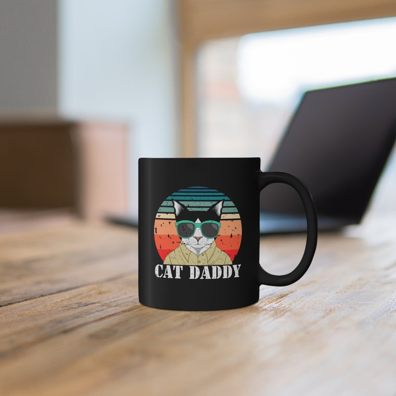 Cat Daddy Mug, Cat Owner Men Mug, Cat Dad Mug, Father's Day Gift Mug, Cute Cat Daddy Mug, Cat Dad Coffee Mug, Cat Father Ceramic Mug - 3.jpg