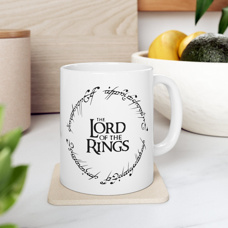 Lord of Rings Mug, Lord Ceramic Mug, Lord of Rings Fan Mug, Father's Day Gift Mug, Lord Coffee Mug - 2.jpg