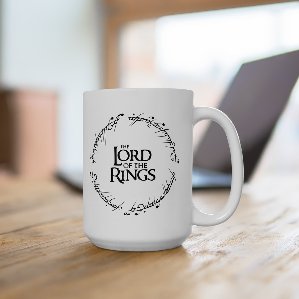 Lord of Rings Mug, Lord Ceramic Mug, Lord of Rings Fan Mug, Father's Day Gift Mug, Lord Coffee Mug - 4.jpg