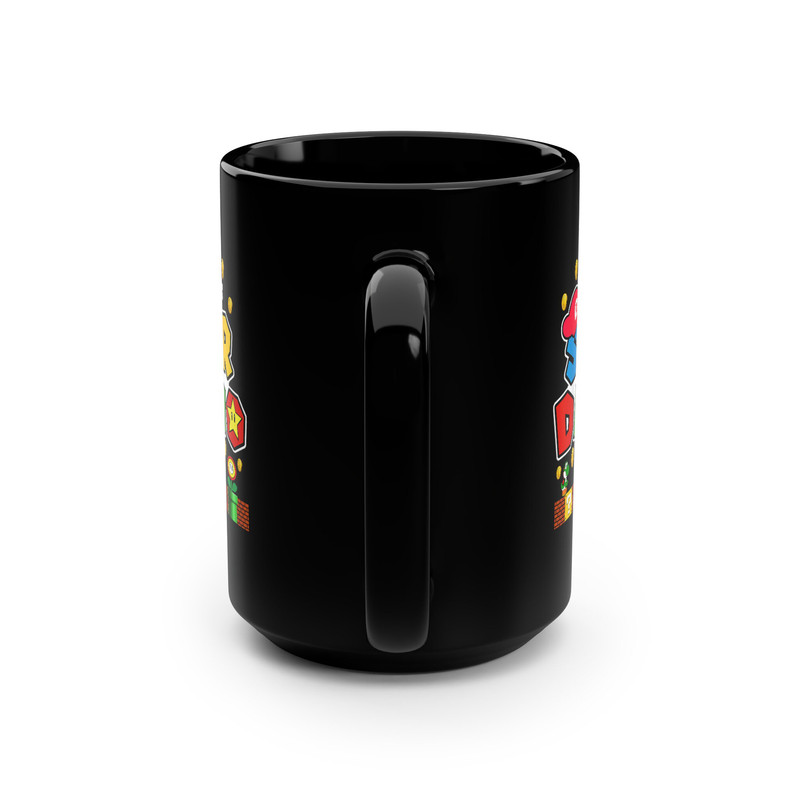 Super Daddio Mug, Funny Gamer Dad Mug, Father's Day Gift Mug, Super Dad Gift Mug, Gamer Daddy Mug, Father's Day Mug, Birthday Gift Dad Mug - 5.jpg