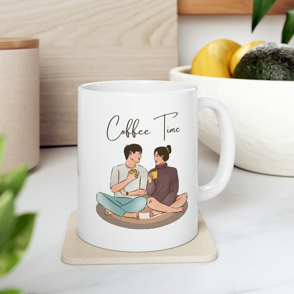 Coffee Time Ceramic Mug 11oz, Gift Mug 11oz, Coffee Lover Mug 11oz, Gift Mug 11oz for Coffee Lover - 8.jpg