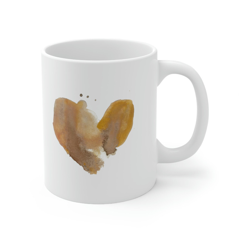 Coffee, books and rain coffee mug, ceramic tea cuppa with cute love design, gifts for her, personalized gifts - 4.jpg