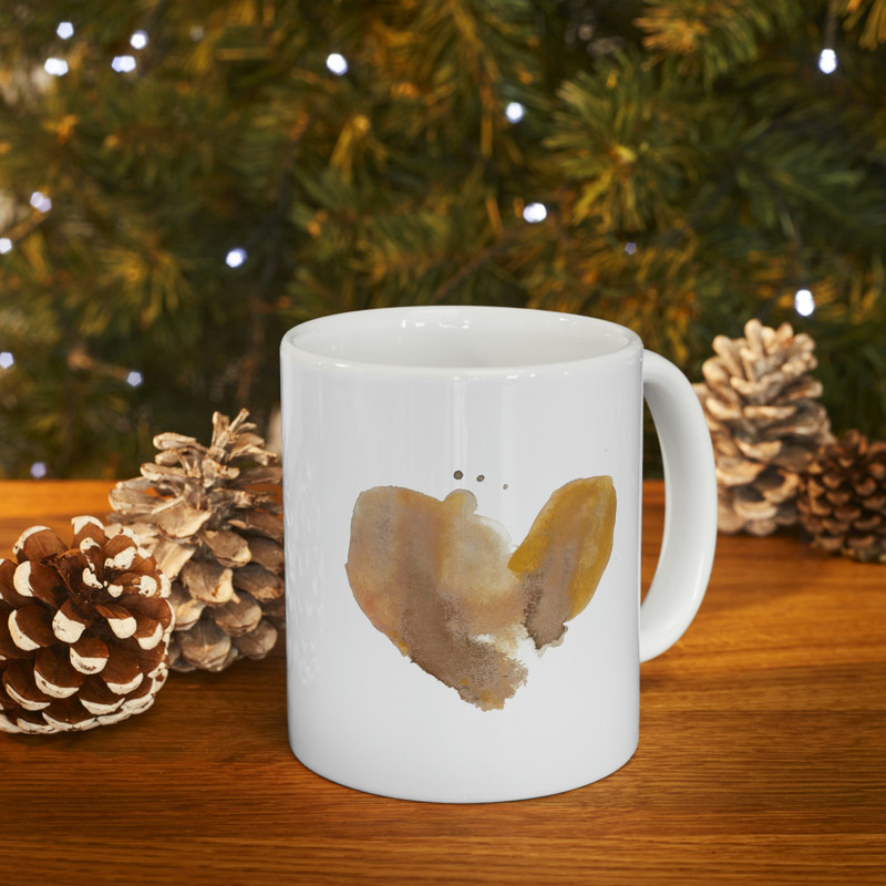 Coffee, books and rain coffee mug, ceramic tea cuppa with cute love design, gifts for her, personalized gifts - 9.jpg