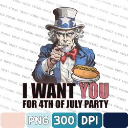uncle sam hold hot dog png, retro 4th of july png, funny independence day png, july fourth party, usa red white and blue
