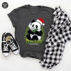 christmas shirts, marijuana shirt, funny christmas shirts, weed shirt, panda shirt, christmas gifts, stoner panda shirt,