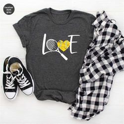 tennis shirt, tennis player gift, tennis mom shirt, tennis player shirt, love shirt, sports shirt, graphic tees, tennis