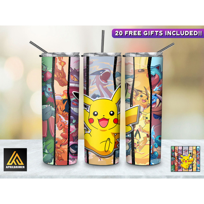 Anime Manga Character Tumbler, Anime Manga Character Skinny Tumbler, Anime Manga Magic Tumbler.png