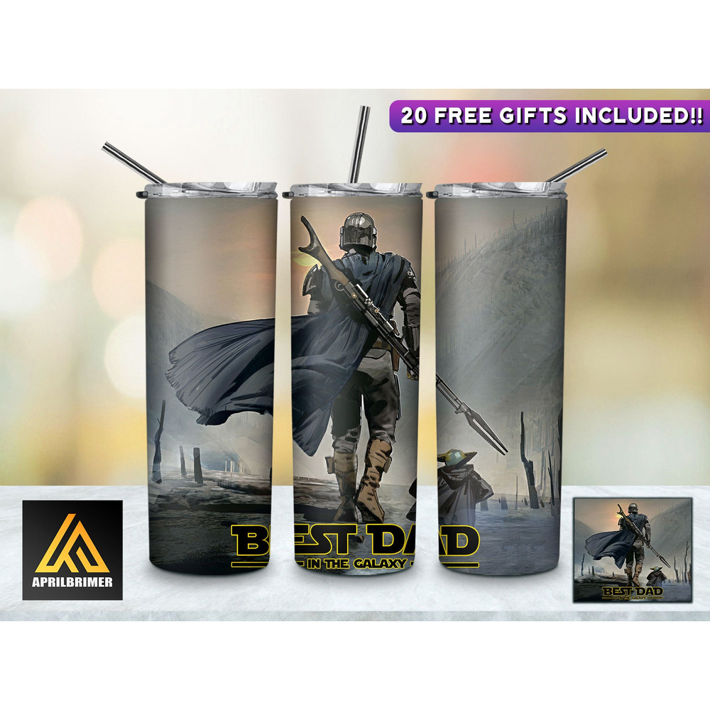 Best Dad In The Galaxy Tumbler, Best Dad In The Galaxy Skinny Tumbler, Anime Manga Frenzy Tumbler.png