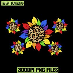 leopard sunflower lgbt rainbow png,pride png,lgbt png,lesbian png ,gay png,bisexual png,transgender png,queer png,questi