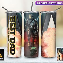 best dad in the galaxy tumbler, best dad in the galaxy skinny tumbler, best dad tumbler