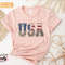 USA Shirt Women, 4th of July Gift for Women, Patriotic Women Gift, USA Flag Shirt, American Women Shirt, America Flag T-shirt, Freedom USA - 1.jpg