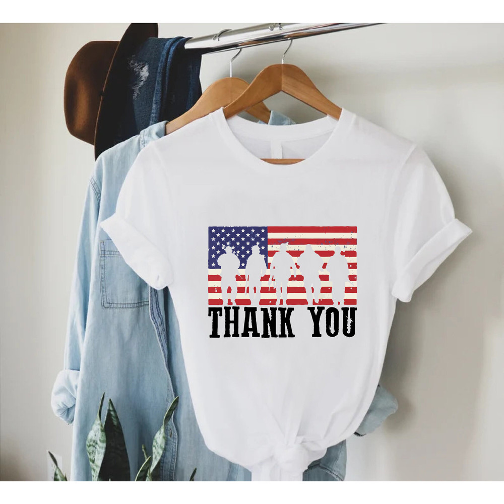 Veteran Day Shirt, Patriotic Womens Mens Shirt, Veteran Gift, Thank You Veterans Shirt, American Flag Shirt, Memorial Day Shirt, Army Shirt - 3.jpg
