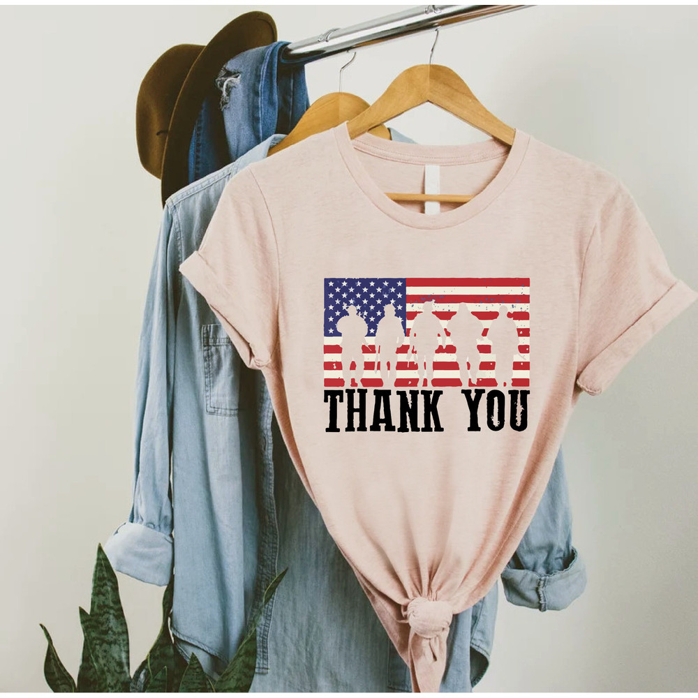 Veteran Day Shirt, Patriotic Womens Mens Shirt, Veteran Gift, Thank You Veterans Shirt, American Flag Shirt, Memorial Day Shirt, Army Shirt - 7.jpg