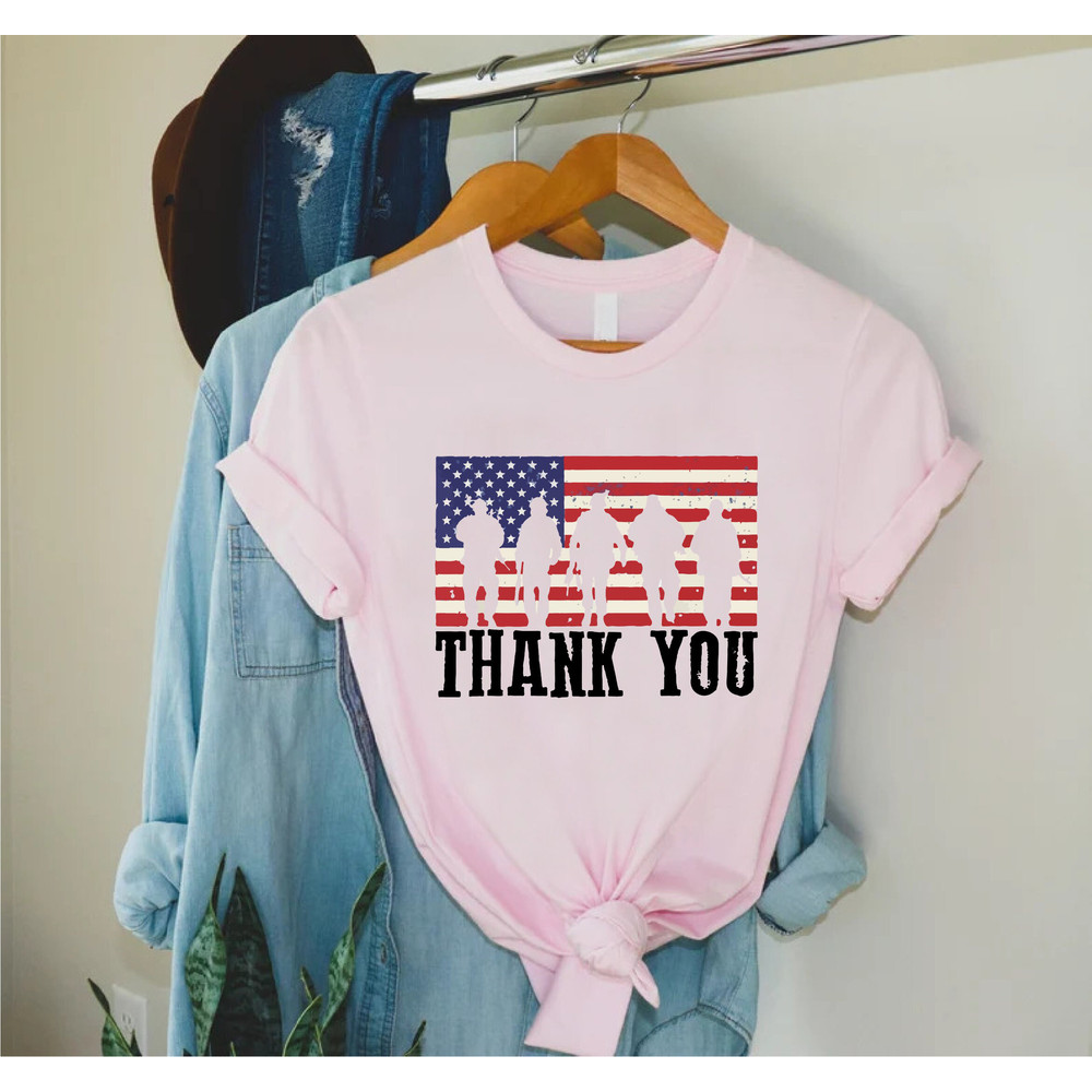 Veteran Day Shirt, Patriotic Womens Mens Shirt, Veteran Gift, Thank You Veterans Shirt, American Flag Shirt, Memorial Day Shirt, Army Shirt - 8.jpg