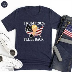 4th of july shirt, independence day, merica trump shirt, trump 2024 shirt, patriotic shirt, funny trump shirt, memorial
