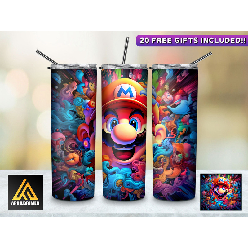 Game Characters Tumbler, Game Characters Skinny Tumbler, Game On Fleek Tumbler.png