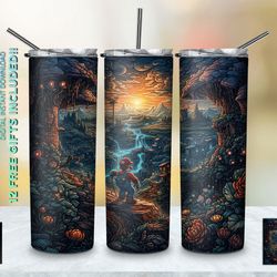 game characters tumbler, game characters skinny tumbler, game on level up tumbler, super mario tumbler