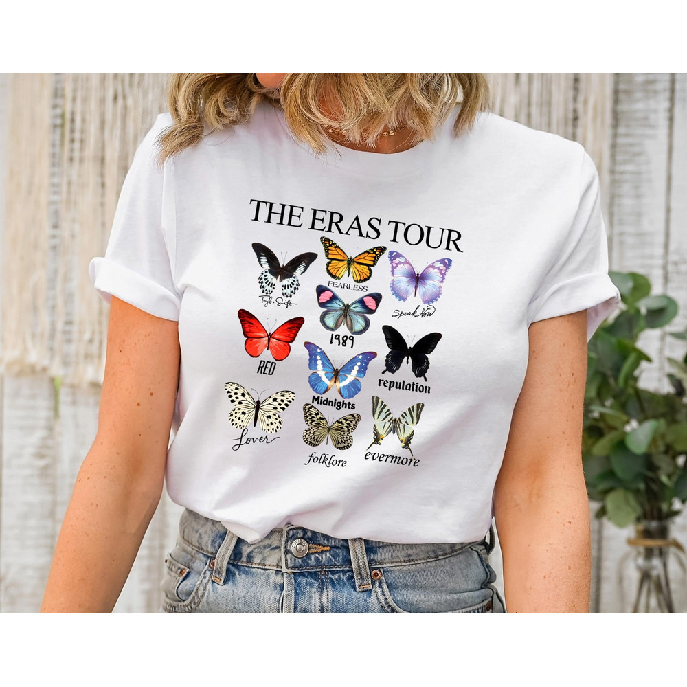 Taylor Swift Eras Tour Tee, Swiftie Eras Shirt, Taylor Shirt, Swift Girls Graphic, Album Tee, Taylor Shirt, Taylor Swift Fan Shirt - 1.jpg