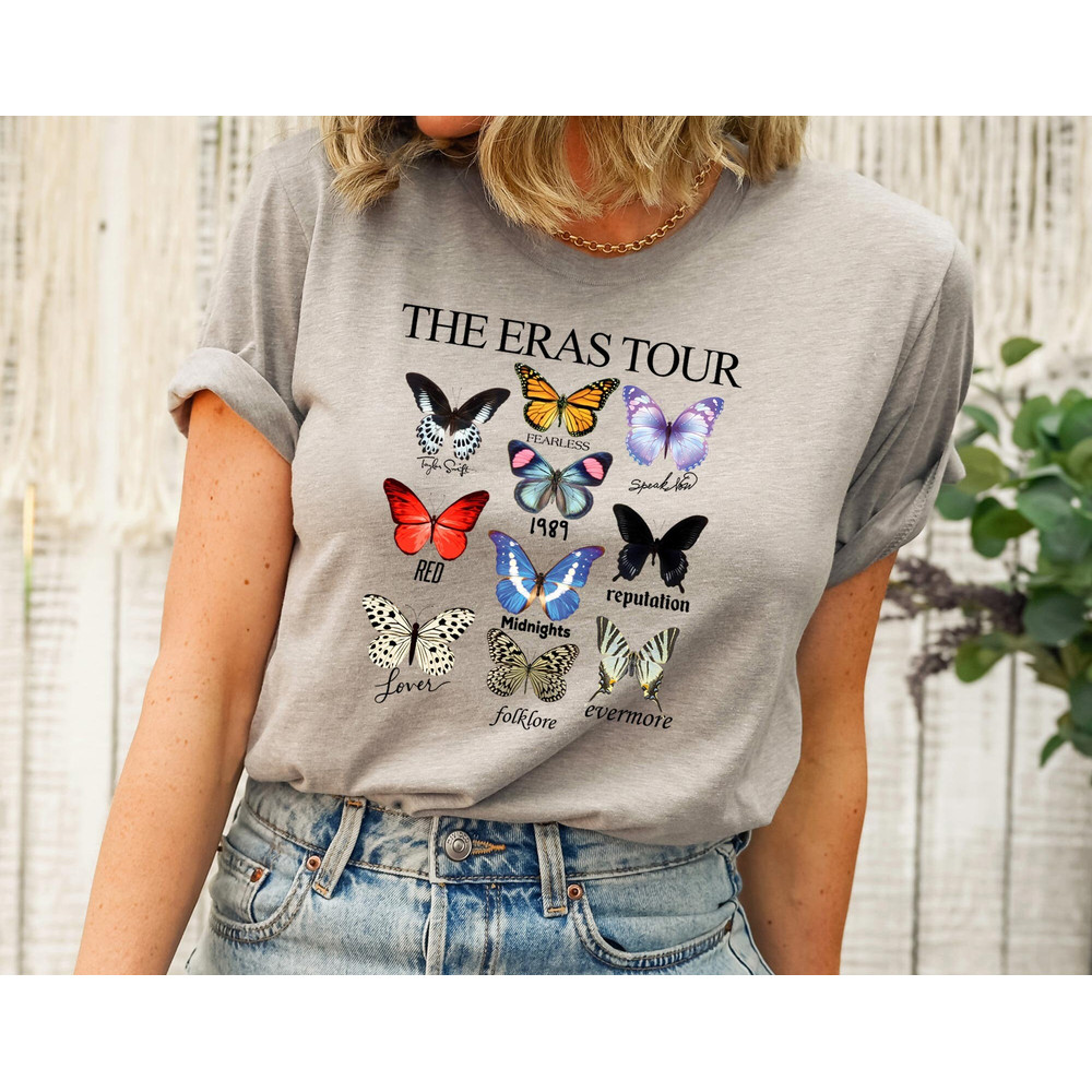 Taylor Swift Eras Tour Tee, Swiftie Eras Shirt, Taylor Shirt, Swift Girls Graphic, Album Tee, Taylor Shirt, Taylor Swift Fan Shirt - 3.jpg
