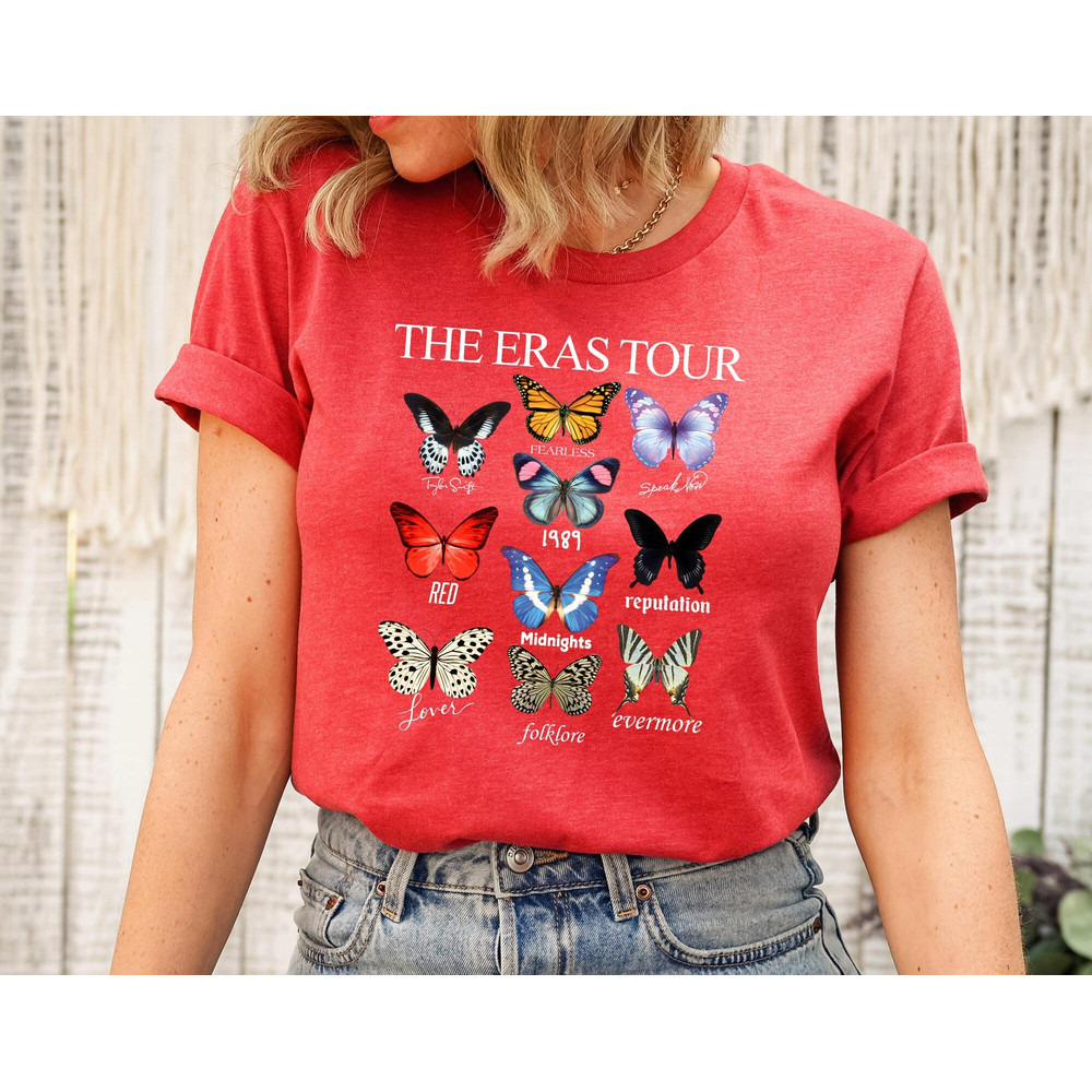 Taylor Swift Eras Tour Tee, Swiftie Eras Shirt, Taylor Shirt, Swift Girls Graphic, Album Tee, Taylor Shirt, Taylor Swift Fan Shirt - 5.jpg