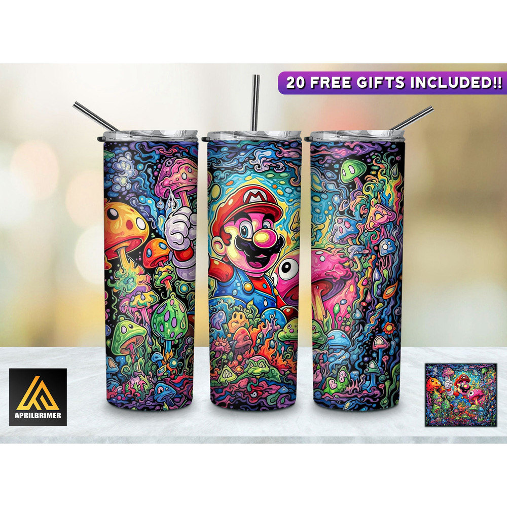 Game Characters Tumbler, Game Characters Skinny Tumbler, Game Over Not Today Tumbler.png