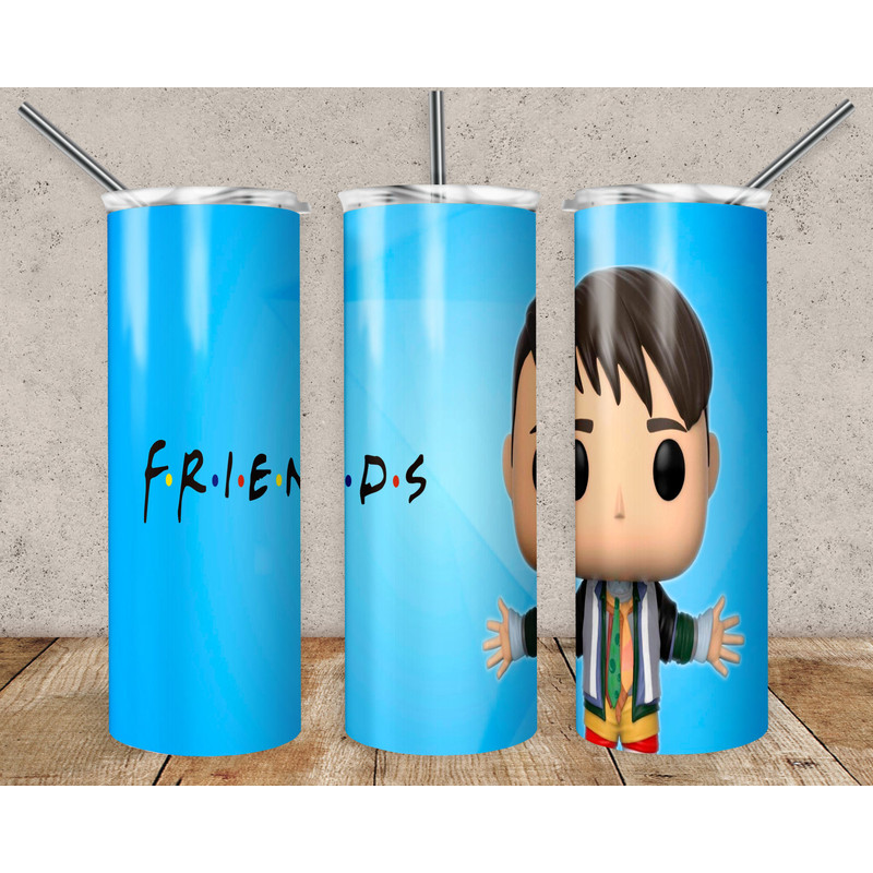 Friends 20oz Sublimation Tumbler Designs, Tv Show Straight Skinny Tumbler Wrap PNG, Sublimation Design PNG, Digital Download, PNG.jpg