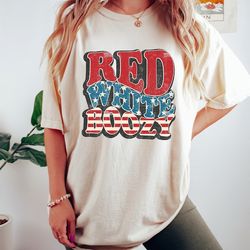 red white boozy shirt, stars stripes shirt, happy 4th of july shirt, funny 4th of july tee, 4th of july matching shirt,