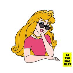 fashion aurouran svg, auroura svg, disney princess svg, fashion brand svg, disney svg, ai digital file