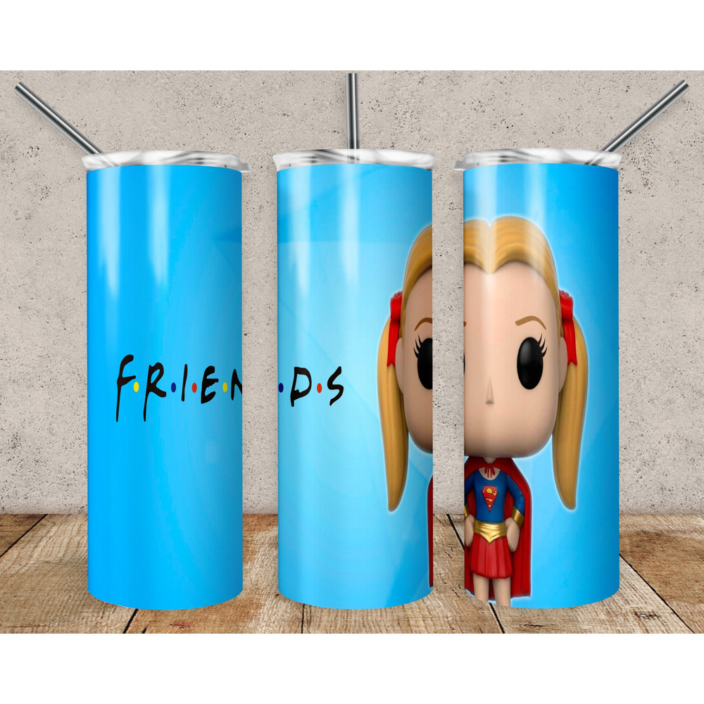 Friends 20oz Sublimation Tumbler Designs, Tv Show Straight Skinny Tumbler Wrap PNG, Sublimation Design PNG, Digital Download, PNG-1.jpg