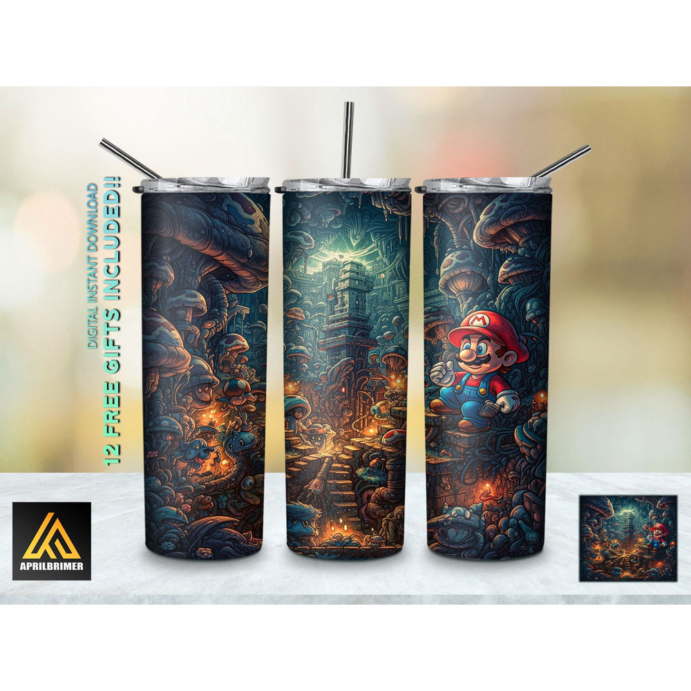 Game Characters Tumbler, Game Characters Skinny Tumbler, Gaming Squad Tumbler.png