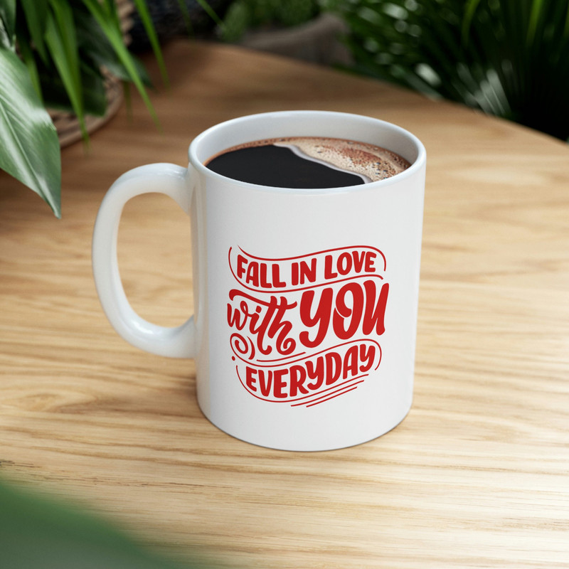 Fall In Love With You Everyday Ceramic Mug 11oz, Mug Gift for Love, Gift Mug for Couples, Ceramic Mug 11oz - 9.jpg