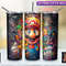 Game Characters Tumbler, Game Characters Skinny Tumbler, Pixel Art Power Tumbler.png