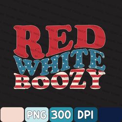 Retro 4th Of July Png, Red White And Boozy, America Png, Fourth Of July Png, Independence Day Png, Usa Png, Patriotic