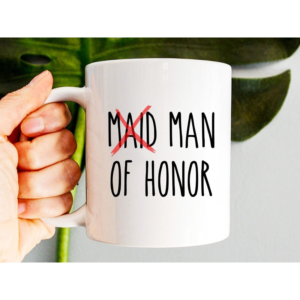 Bridesman Gift, Bridesman Mug, Father Of The Bride, Maid Man Of Honor, Bridesman Proposal, Funny Best Man Mug - 1.jpg