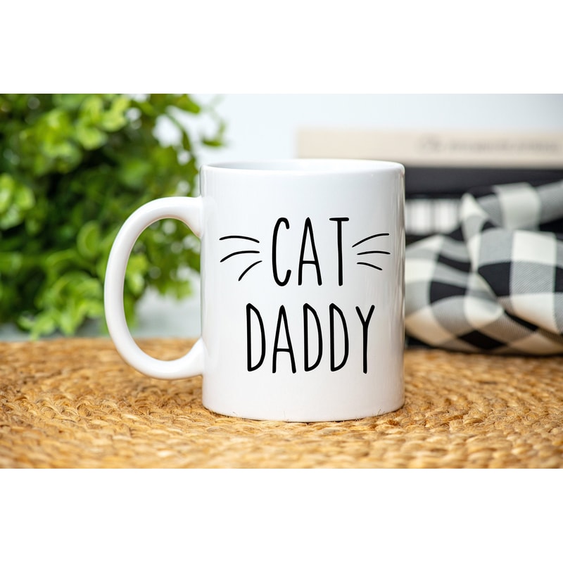 Cat Daddy Mug, Cat Dad Mug, Cat Dad Gift, Father's Day, Father's Day Gift, Gift For Dad, Dad Gift Mug, Father Birthday, Cat Daddy - 1.jpg