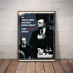 movie poster, film poster, the godfather poster, wall art, wall decor, prints, home decor, an offer's echo prints