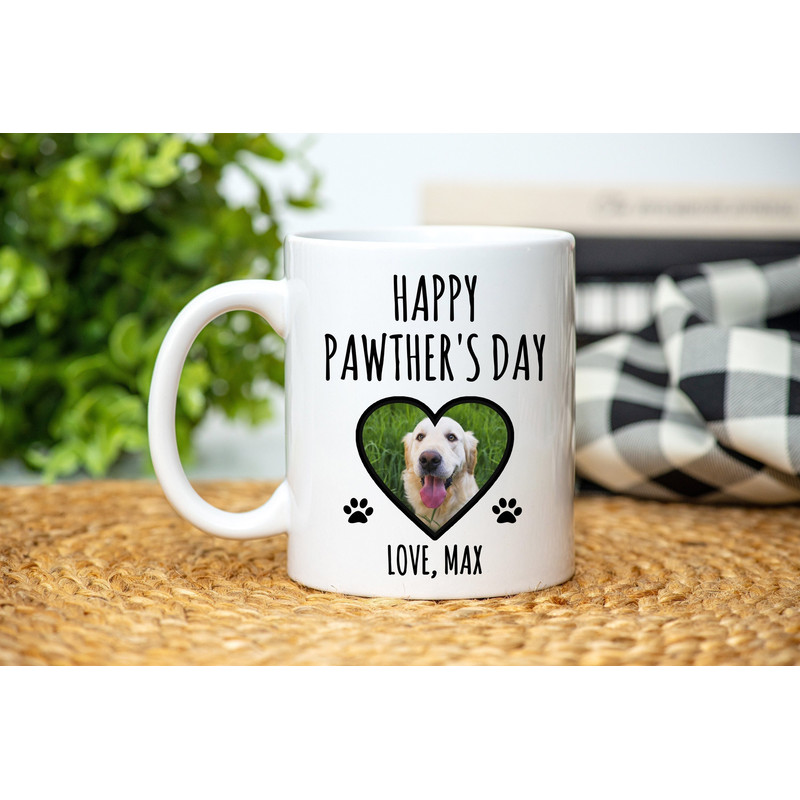 Dog Dad Mug, Pet Gift For Him, Personalized Dog Dad Mug, Custom Dog Dad Gift, Pawther's Day Gift, Father's Day Mug, Funny Gift Ideas Dog Dad - 1.jpg