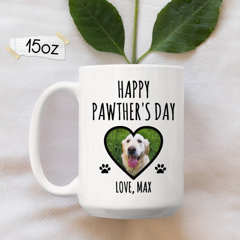Dog Dad Mug, Pet Gift For Him, Personalized Dog Dad Mug, Custom Dog Dad Gift, Pawther's Day Gift, Father's Day Mug, Funny Gift Ideas Dog Dad - 2.jpg