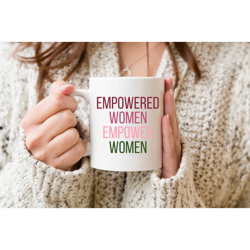 Empowered Women Empower Women Mug Ruth Bader Ginsburg Coffee Mug Notorious RBG Feminist Mug RBG Mug CUSTOMIZABLE - 1.jpg