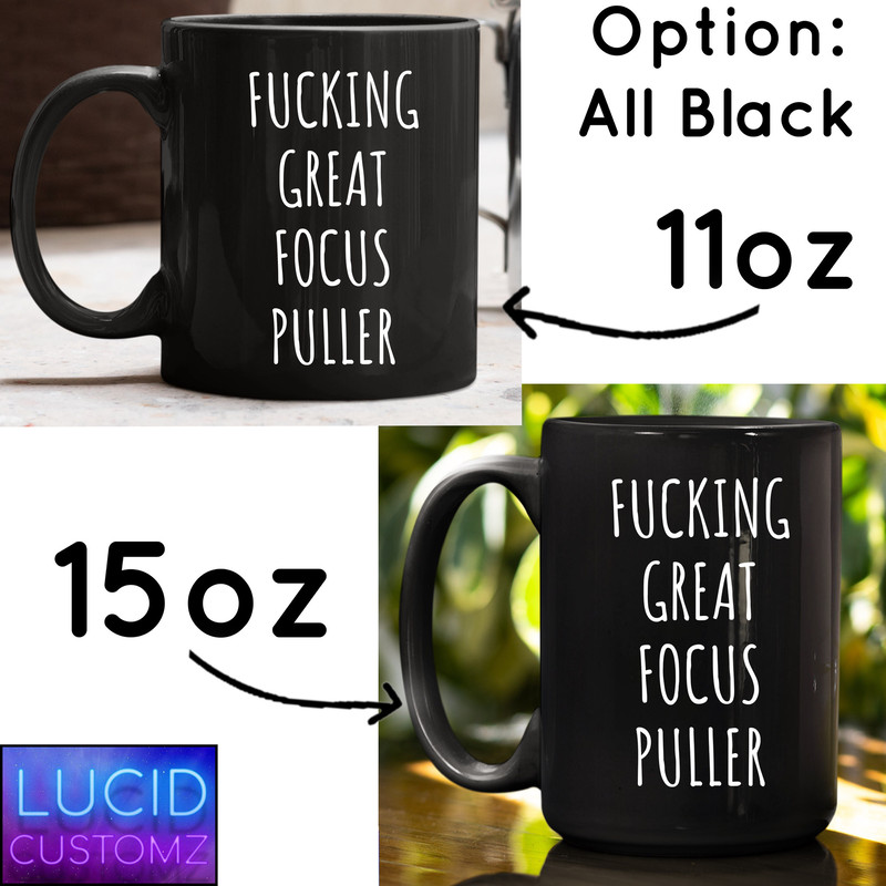 Filmmaker Gift, Film Mug, Filmmaker Mug, Focus Puller, Cinematography, Camera Mug, Theatre Mug, Photographer Mug - 4.jpg