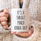 Funny Mugs, Funny Coffee Mug, It's A Throat Punch Kinda Day, College Student Mug, Coworker Mug, Cute Mug, Gifts For Her Him, Sarcastic Mug - 1.jpg