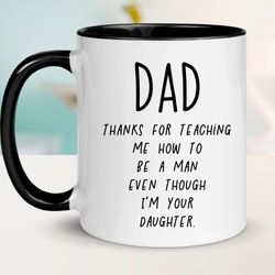 Gift for Dad From Daughter, Funny Dad Mug, Gift For Dad, Daddy Mug, Fathers Day Mug,
