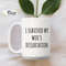 I Survived My Wife's Dissertation Mug, Dissertation Coffee Mug, Dissertation Gift, PHD Mug, Graduation Mug, Phd Graduation Gift Candidate - 2.jpg