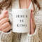 Jesus Is King Mug, Christian Mug, Christian Gifts, Jesus Coffee Mug, Scripture Mug, Blessed Mug, Bible Verse Mug, Jesus Christ - 3.jpg