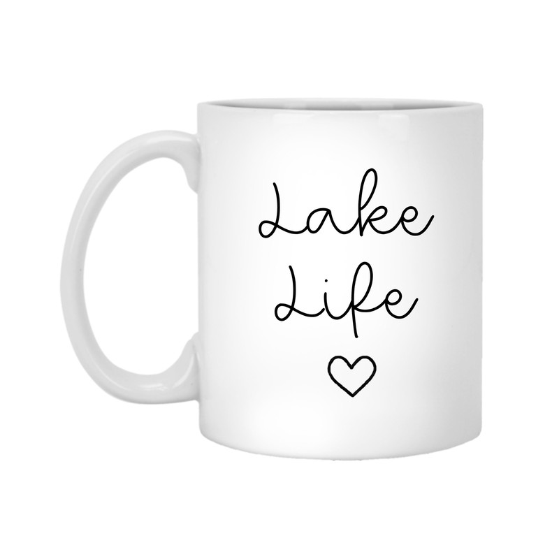 Lake Life Mug, Lake House Gift, Cute Lake House Decor, Aesthetic Lake Gift, Lakehouse Coffee Mug, Gifts For Lake Lovers, Funny Lake, Boat - 7.jpg